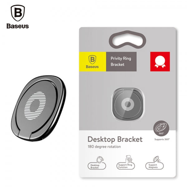 Baseus Original Finger Ring Cum Stand For All Mobile Phones And Tablet