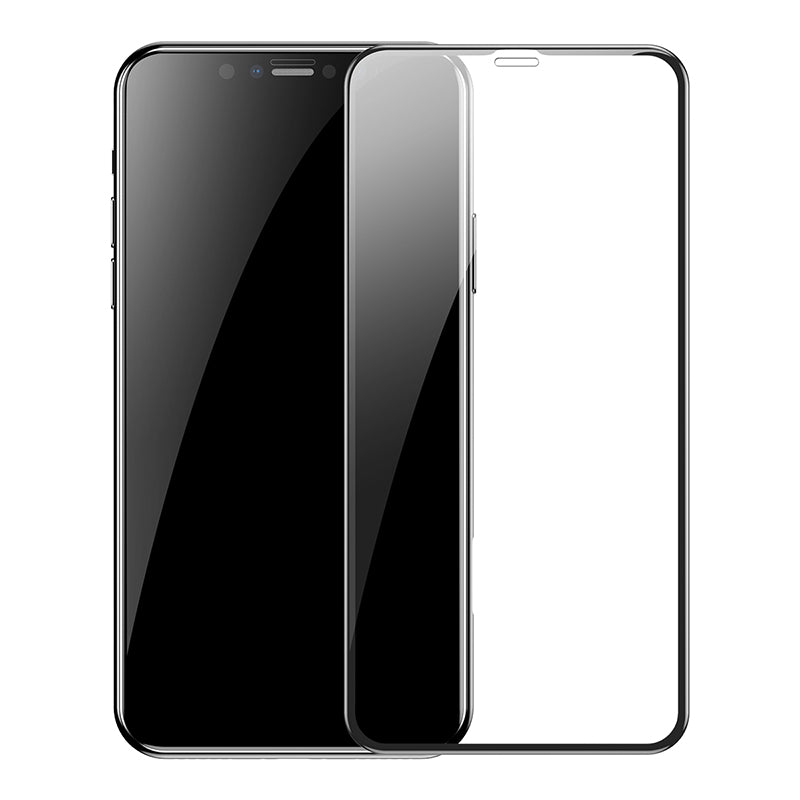 Baseus 0.3mm Full-Screen And Full-Glass Tempered Glass Film (Pack Of 2)for iPhone 11(SGAPIPHS-KC01)